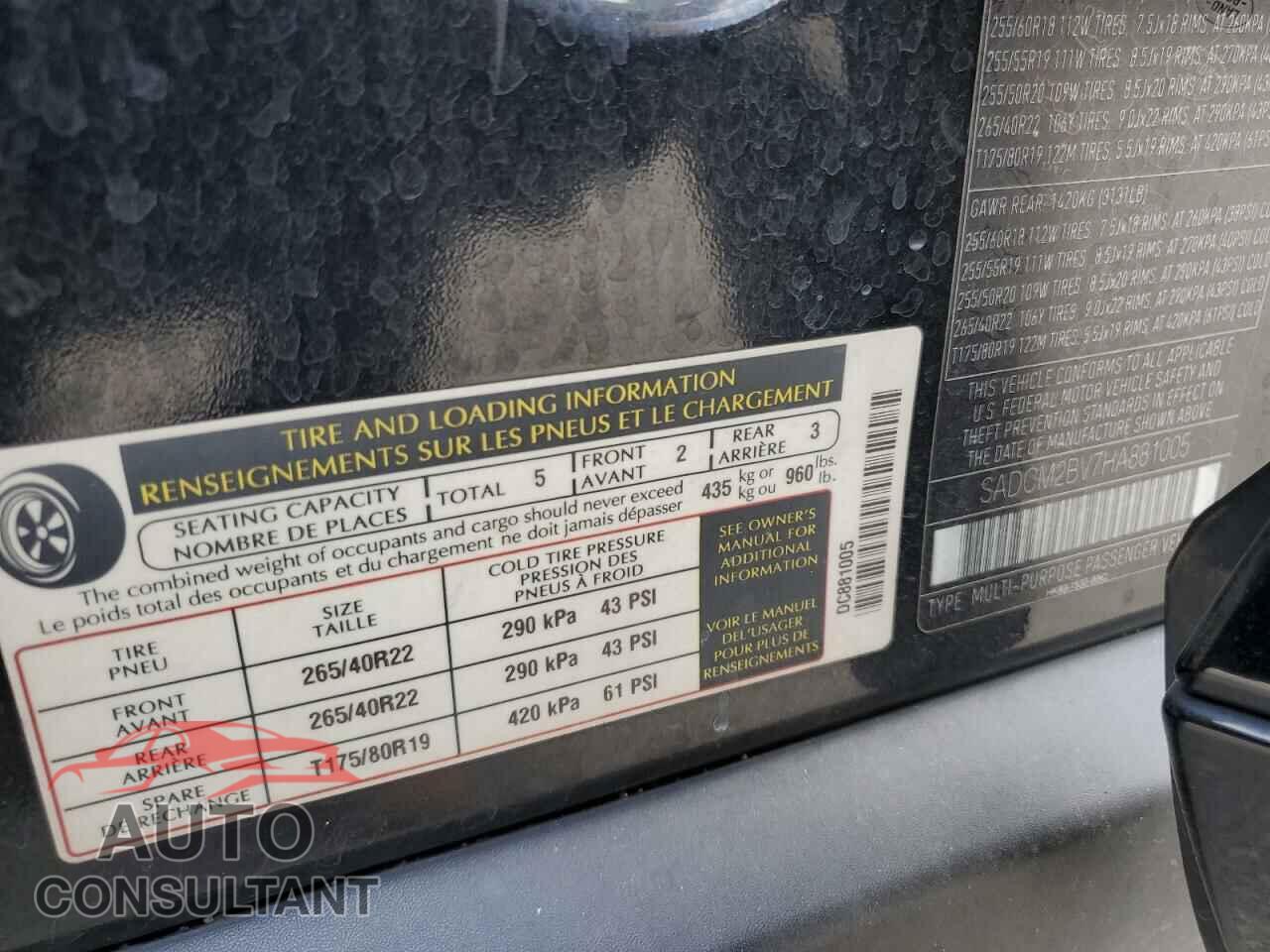 JAGUAR F-PACE 2017 - SADCM2BV7HA881005