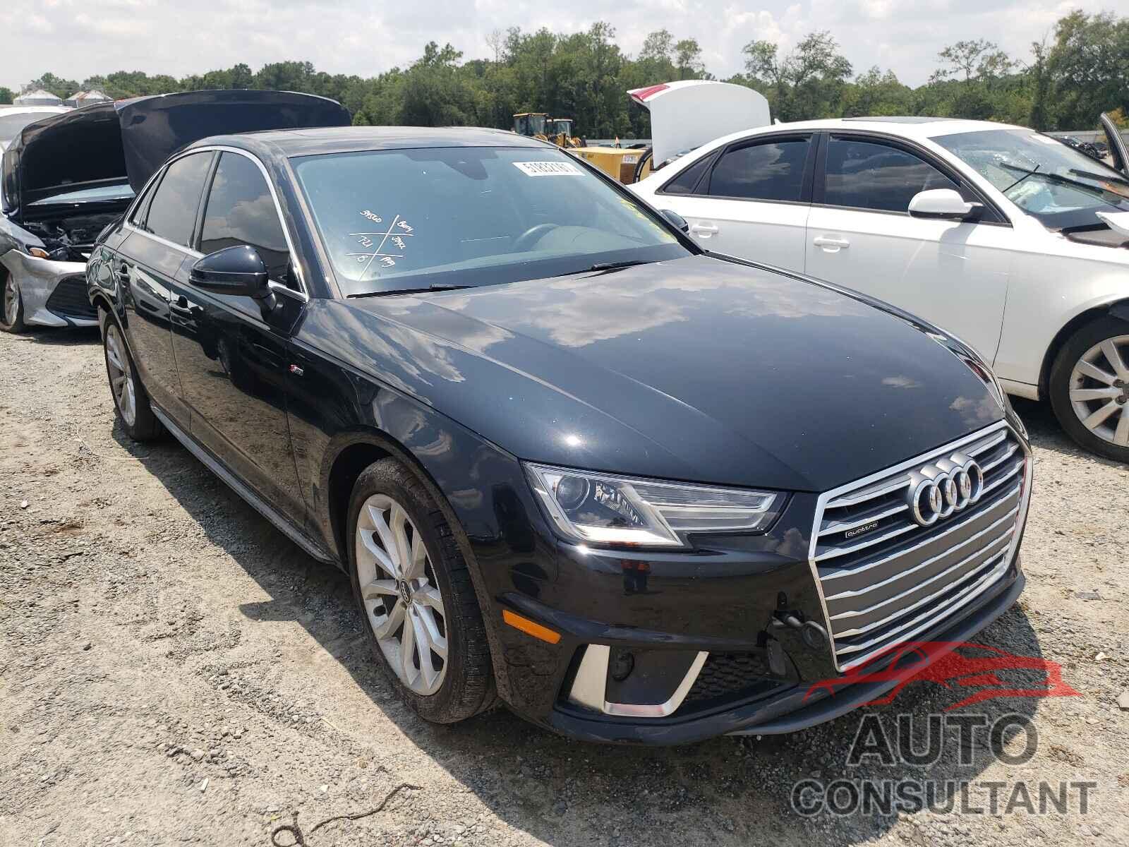 AUDI A4 2019 - WAUDNAF47KA017374