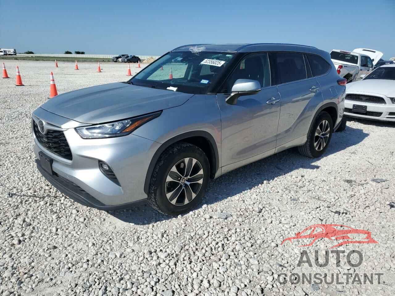 TOYOTA HIGHLANDER 2020 - 5TDGZRAH5LS502887