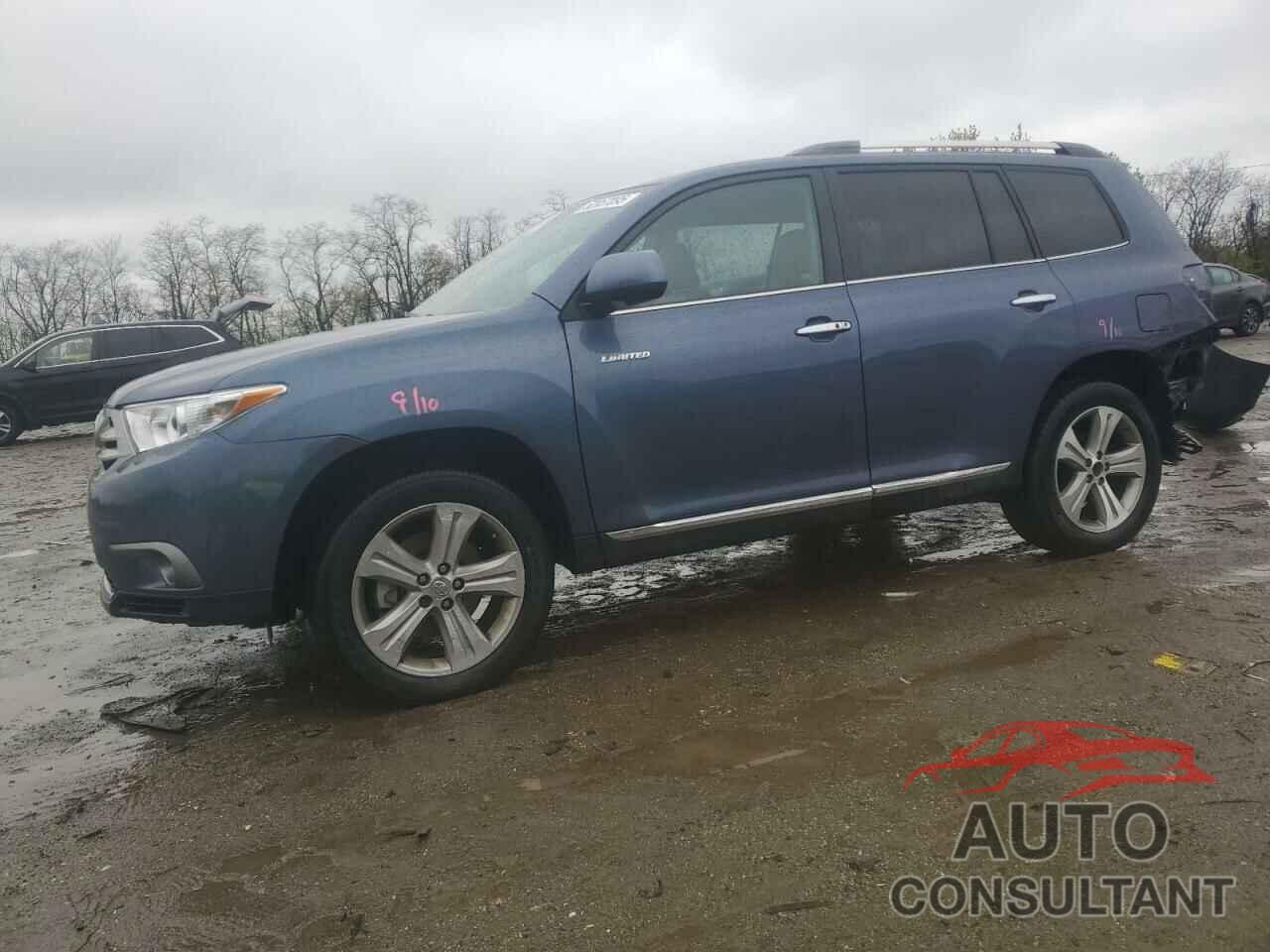 TOYOTA HIGHLANDER 2013 - 5TDDK3EH8DS265800