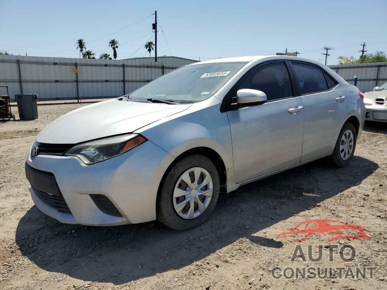 TOYOTA COROLLA 2016 - 5YFBURHE5GP487102