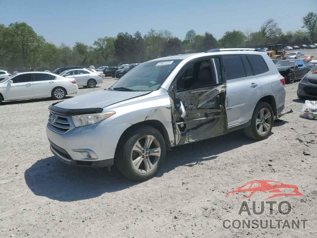 TOYOTA HIGHLANDER 2012 - 5TDYK3EH7CS079455