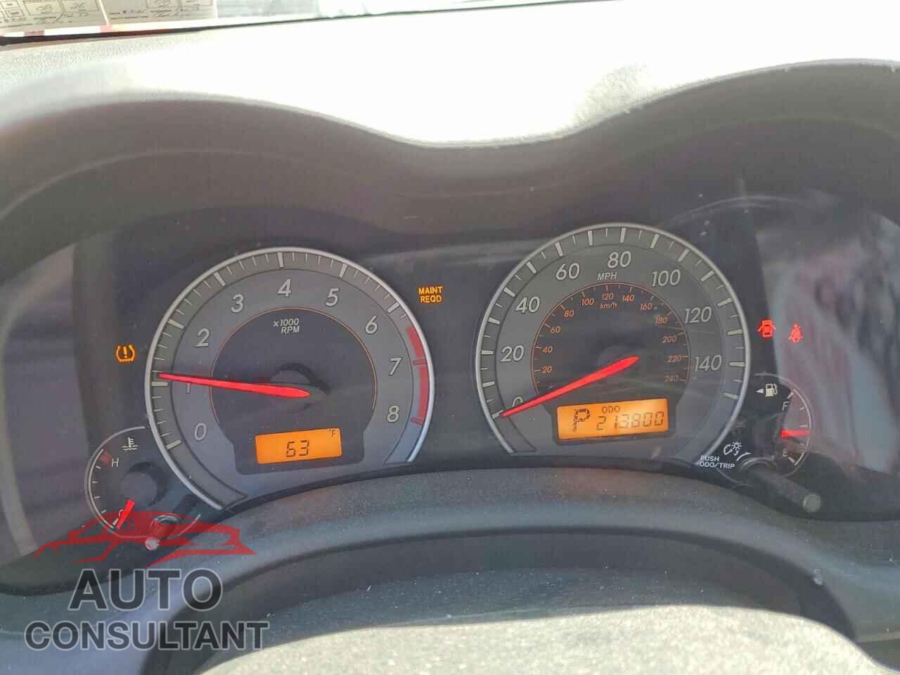 TOYOTA COROLLA 2010 - 2T1BU4EEXAC359792