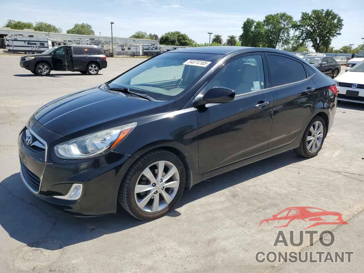 HYUNDAI ACCENT 2012 - KMHCU4AE2CU238170
