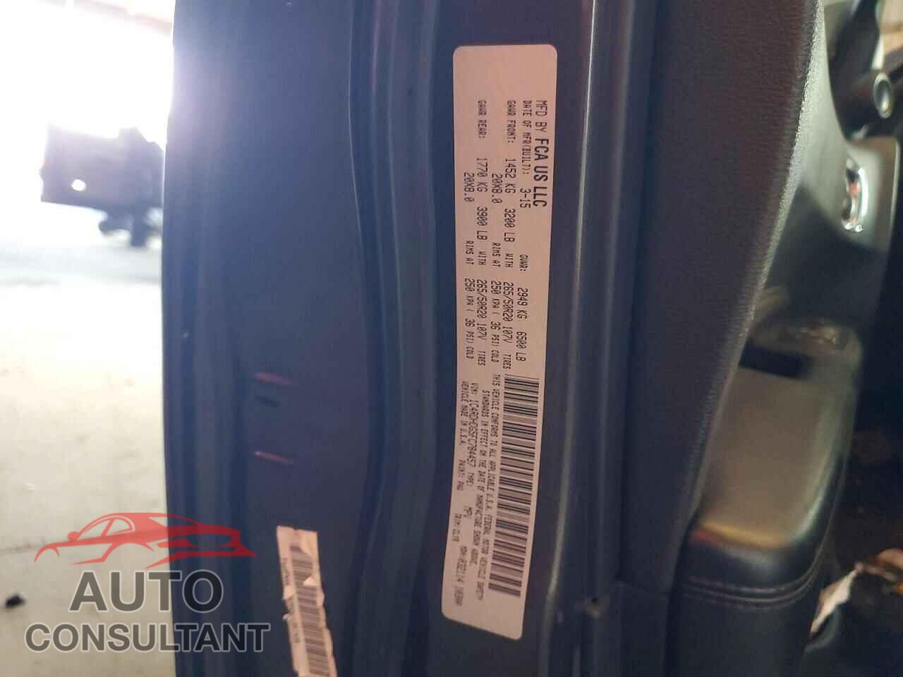 DODGE DURANGO 2015 - 1C4RDHDG5FC784457
