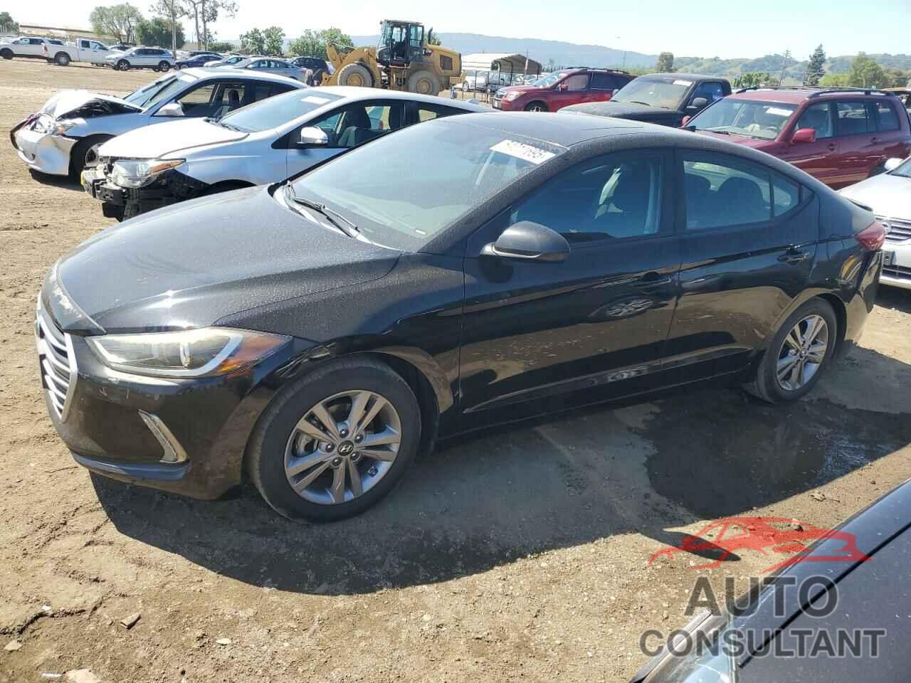 HYUNDAI ELANTRA 2017 - KMHD84LF4HU273654