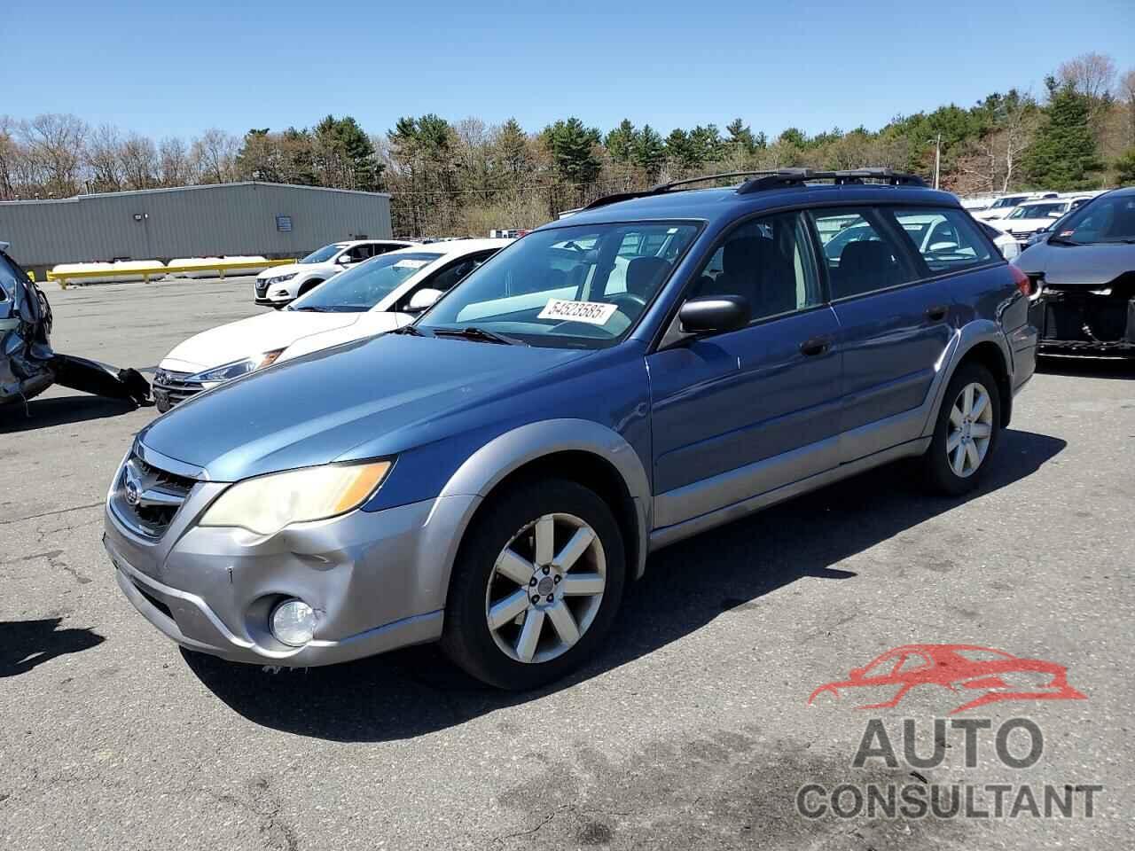 SUBARU OUTBACK 2009 - 4S4BP61C497344611