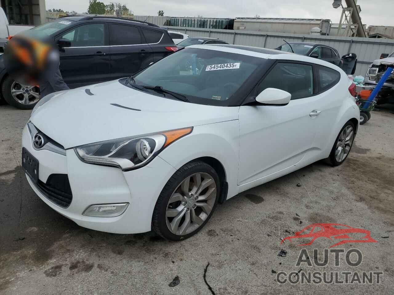 HYUNDAI VELOSTER 2013 - KMHTC6AD1DU124507