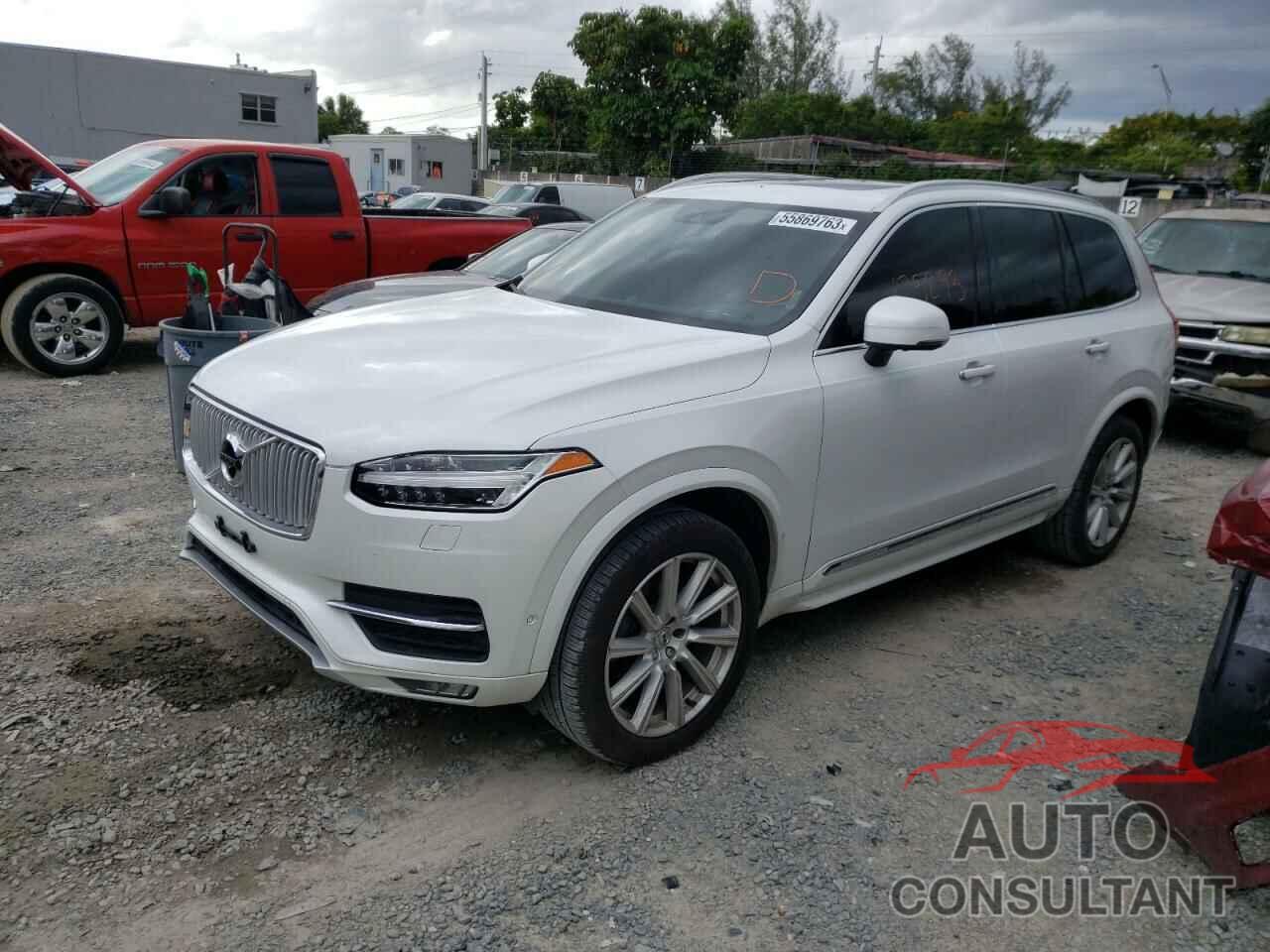 VOLVO XC90 2016 - YV4A22PL7G1014182