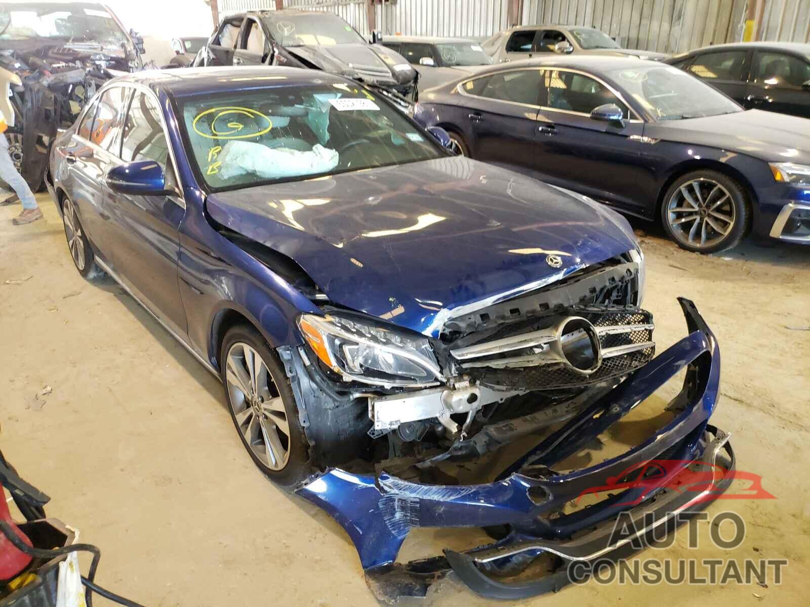 MERCEDES-BENZ C-CLASS 2018 - 55SWF4HB8JU234894