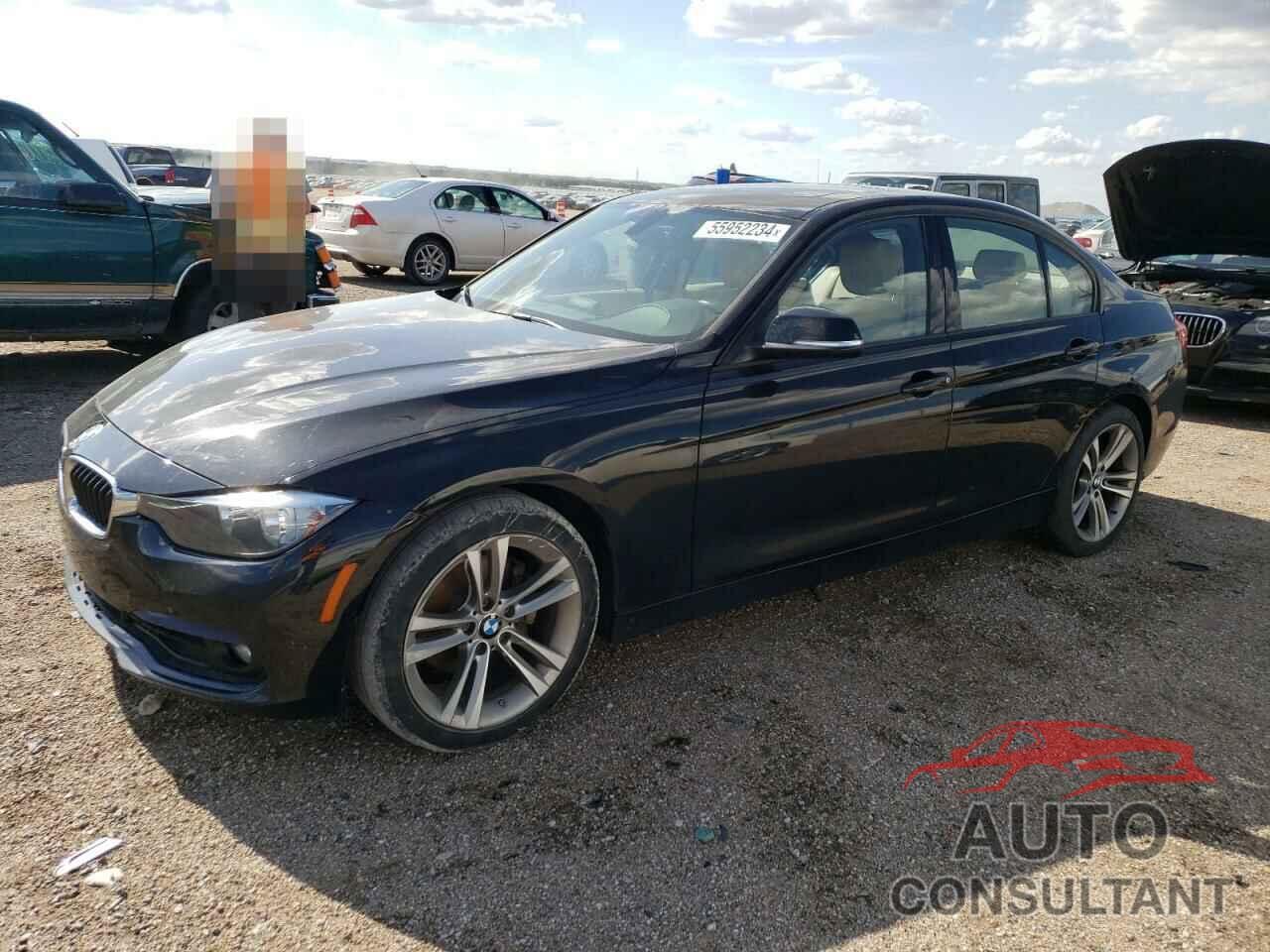 BMW 3 SERIES 2016 - WBA8E3G56GNU38751