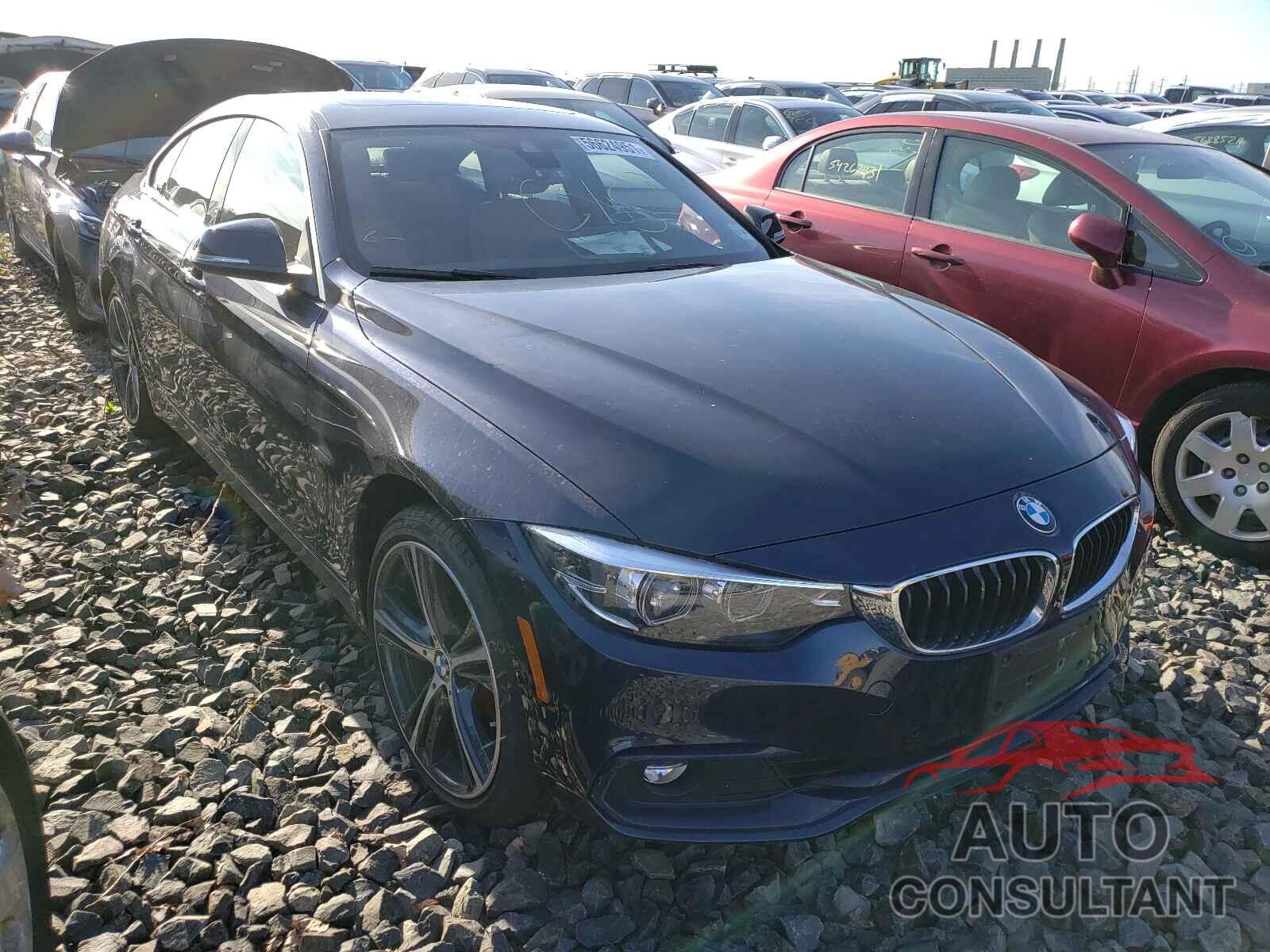 BMW 4 SERIES 2019 - WBA4J3C50KBL09706