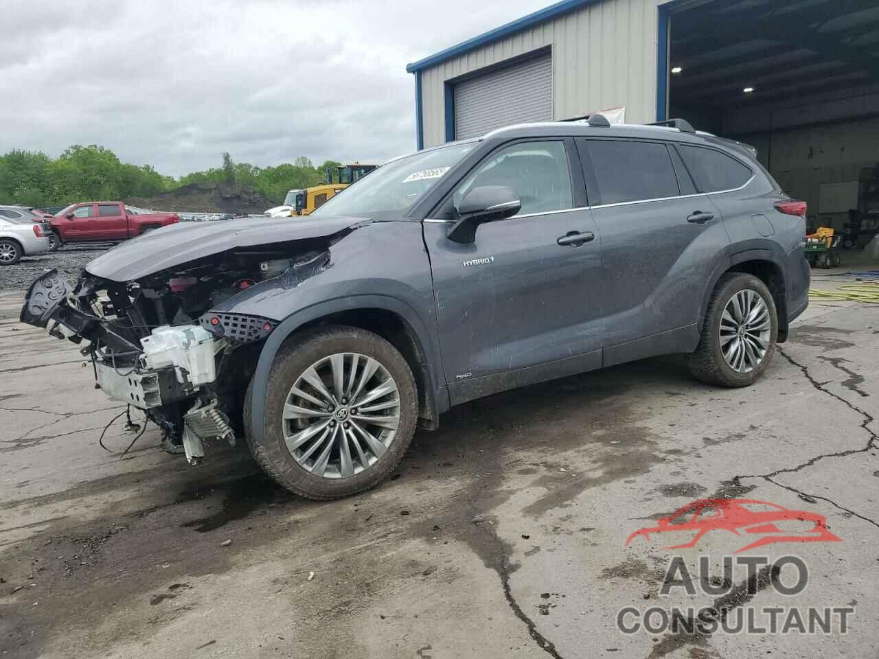 TOYOTA HIGHLANDER 2021 - 5TDEBRCH2MS020372