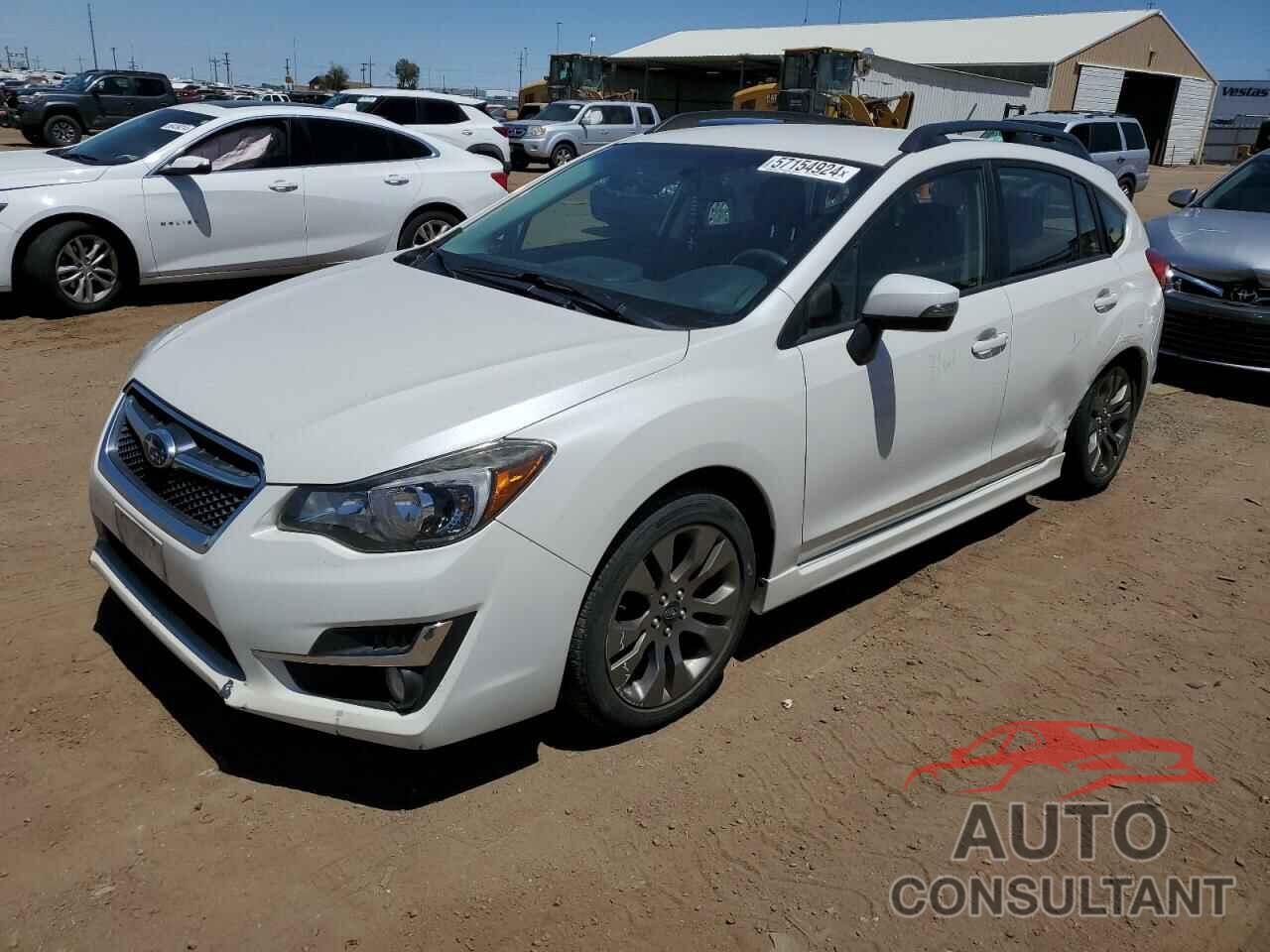 SUBARU IMPREZA 2016 - JF1GPAP63GH212242