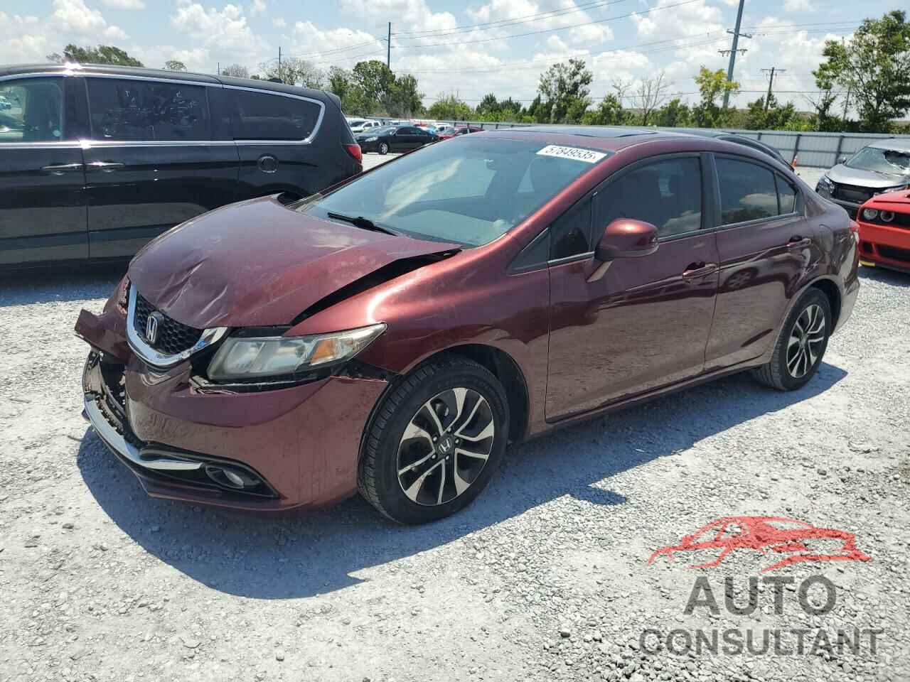 HONDA CIVIC 2013 - 19XFB2F91DE012998