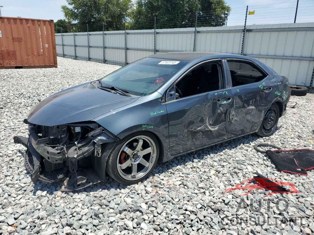 TOYOTA COROLLA 2016 - 2T1BURHE6GC574409