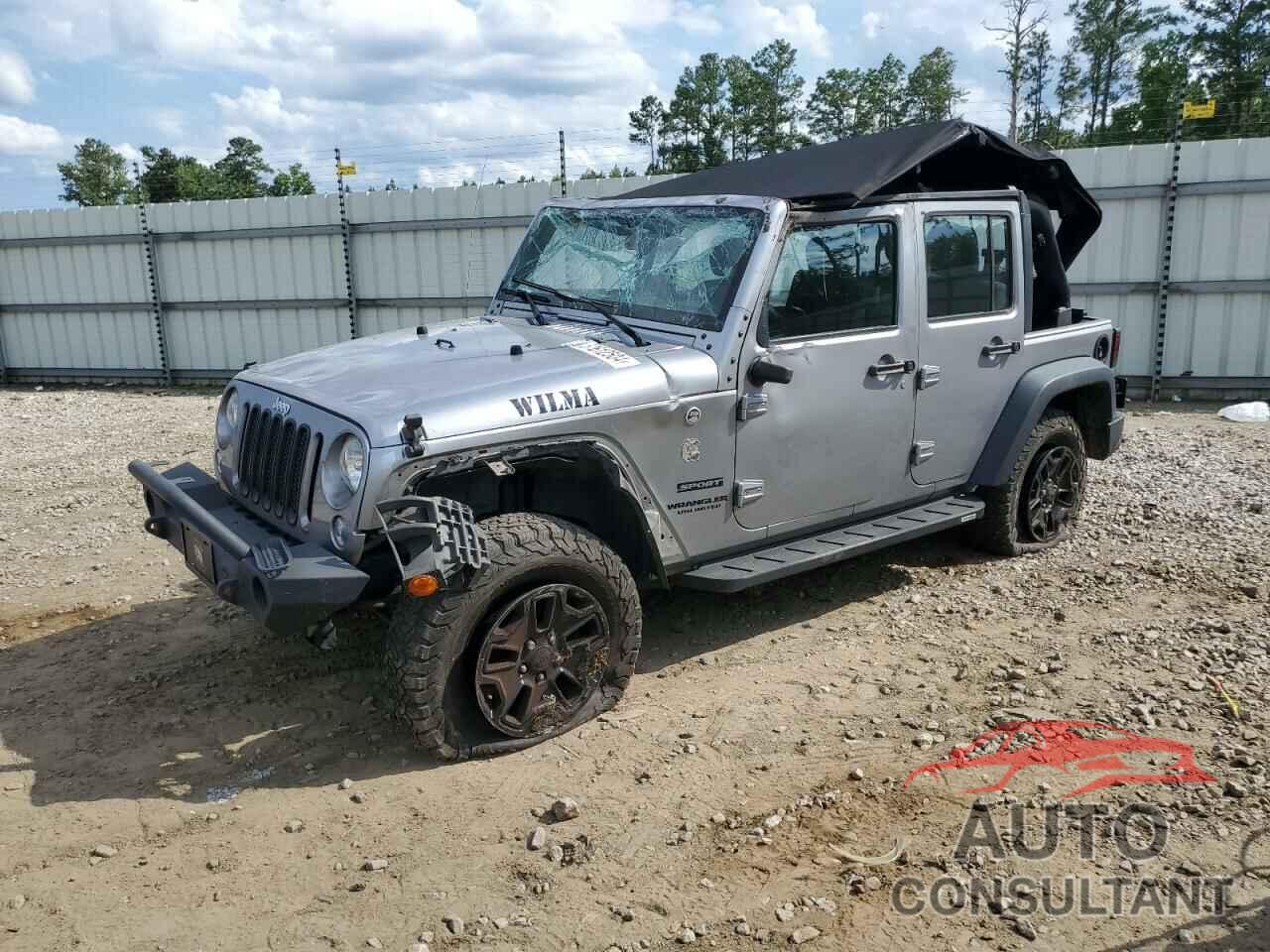 JEEP WRANGLER 2017 - 1C4BJWDG0HL582191