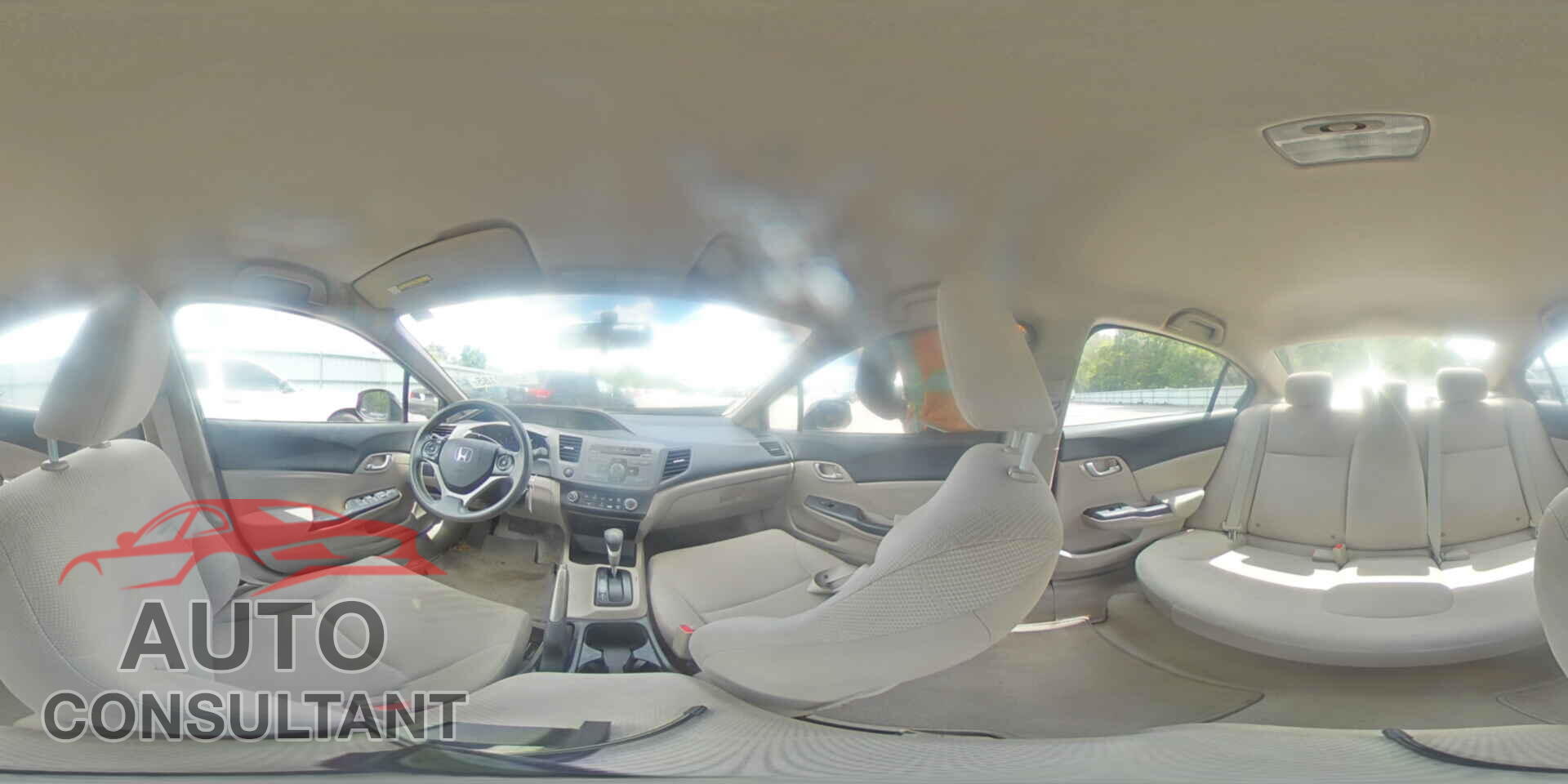 HONDA CIVIC 2012 - 19XFB2F57CE373714