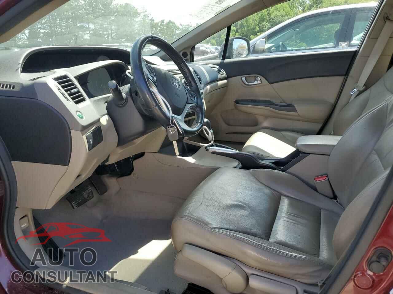HONDA CIVIC 2012 - 2HGFB2F93CH536741