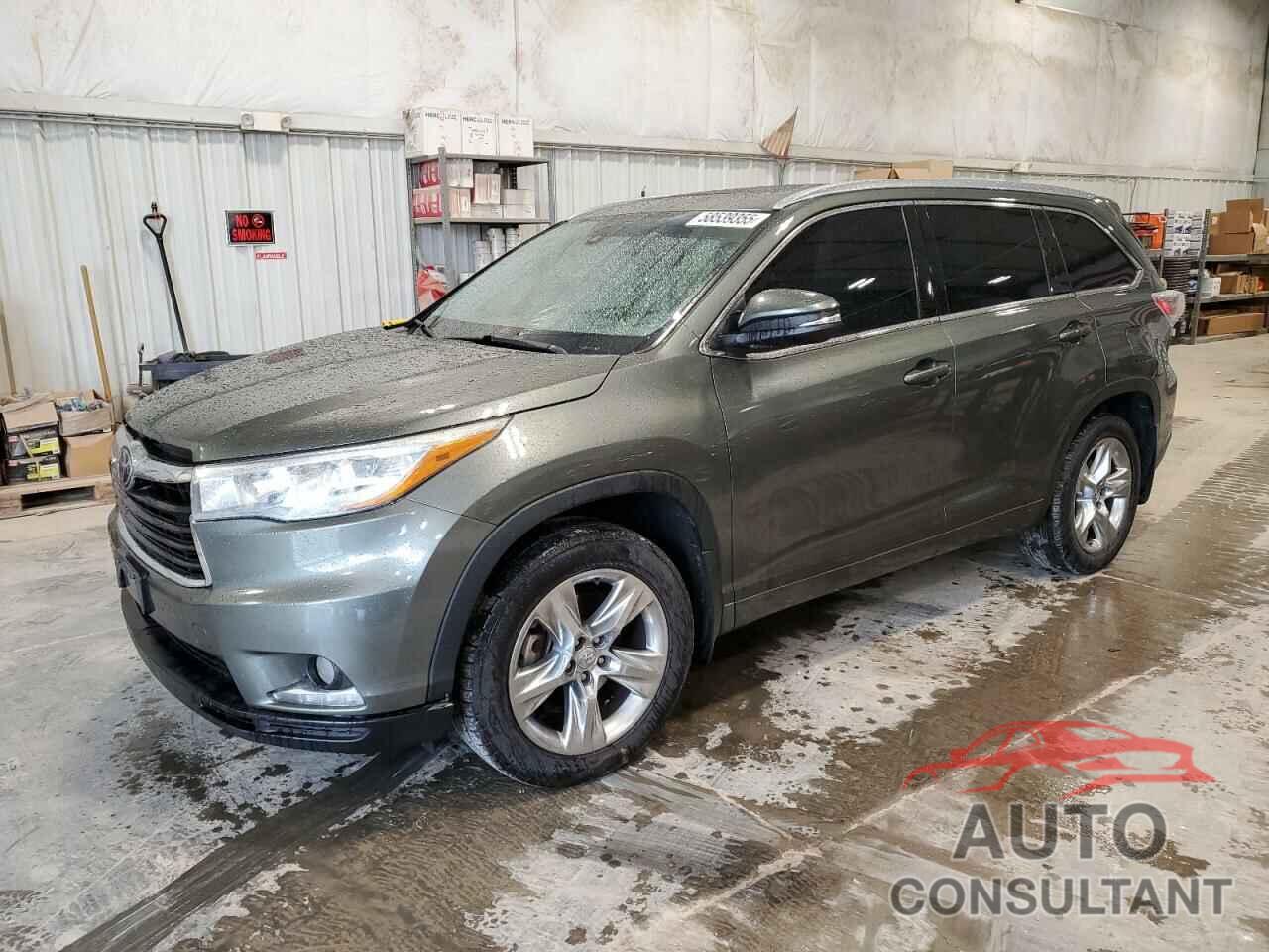 TOYOTA HIGHLANDER 2014 - 5TDDKRFH5ES040107