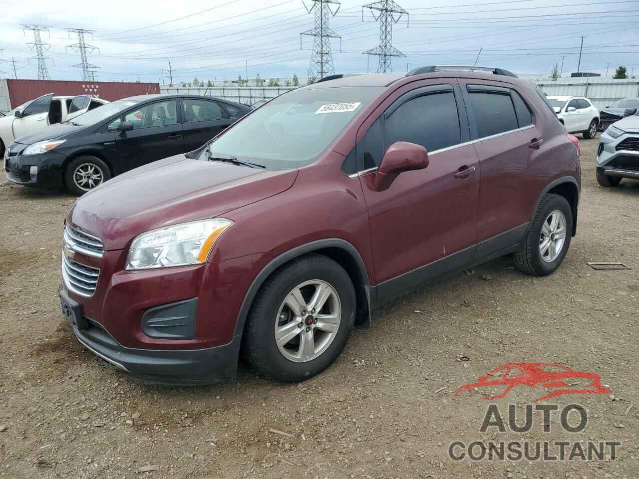 CHEVROLET TRAX 2016 - 3GNCJLSB4GL222183
