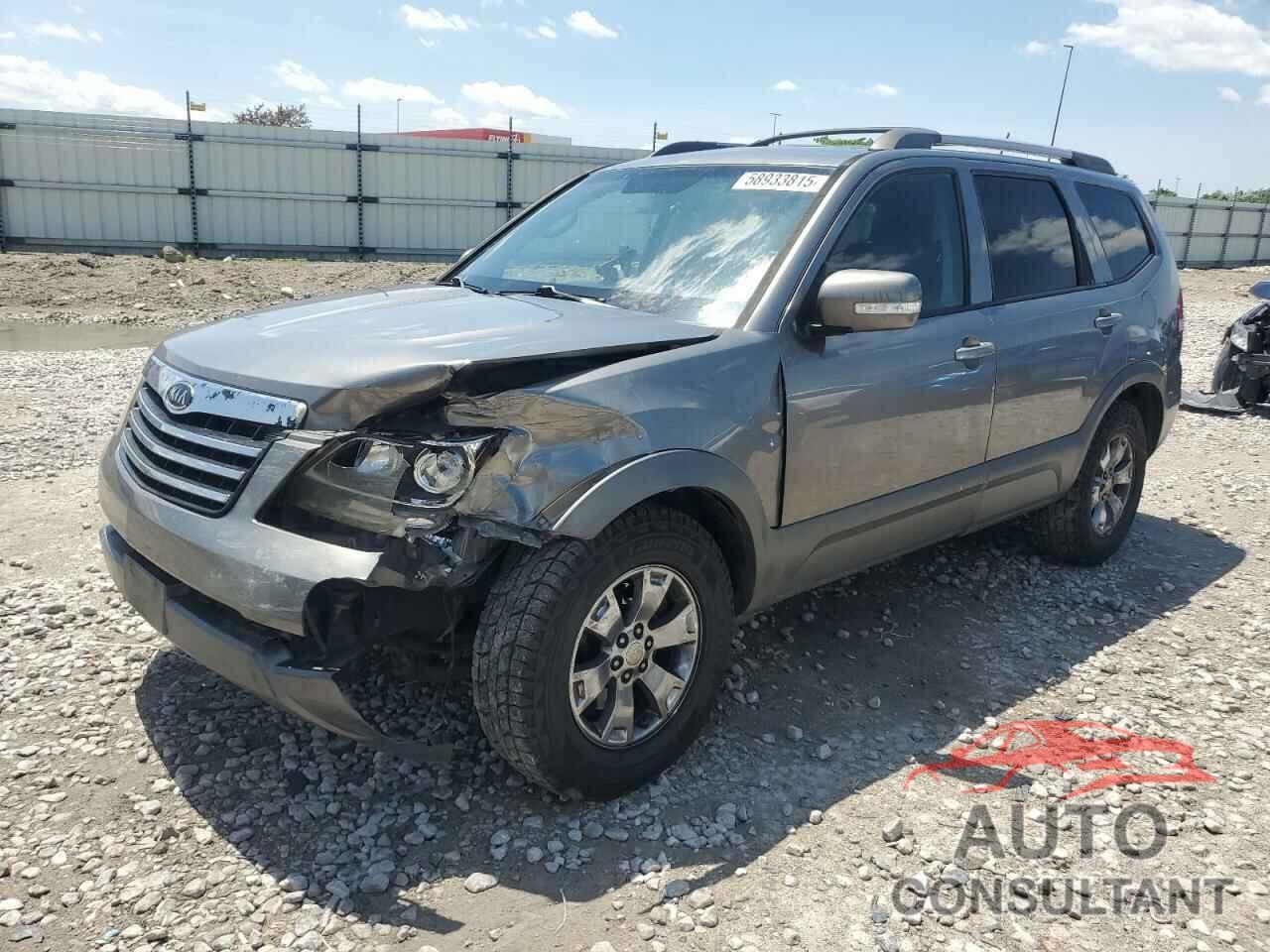 KIA BORREGO 2009 - KNDJH741895016679