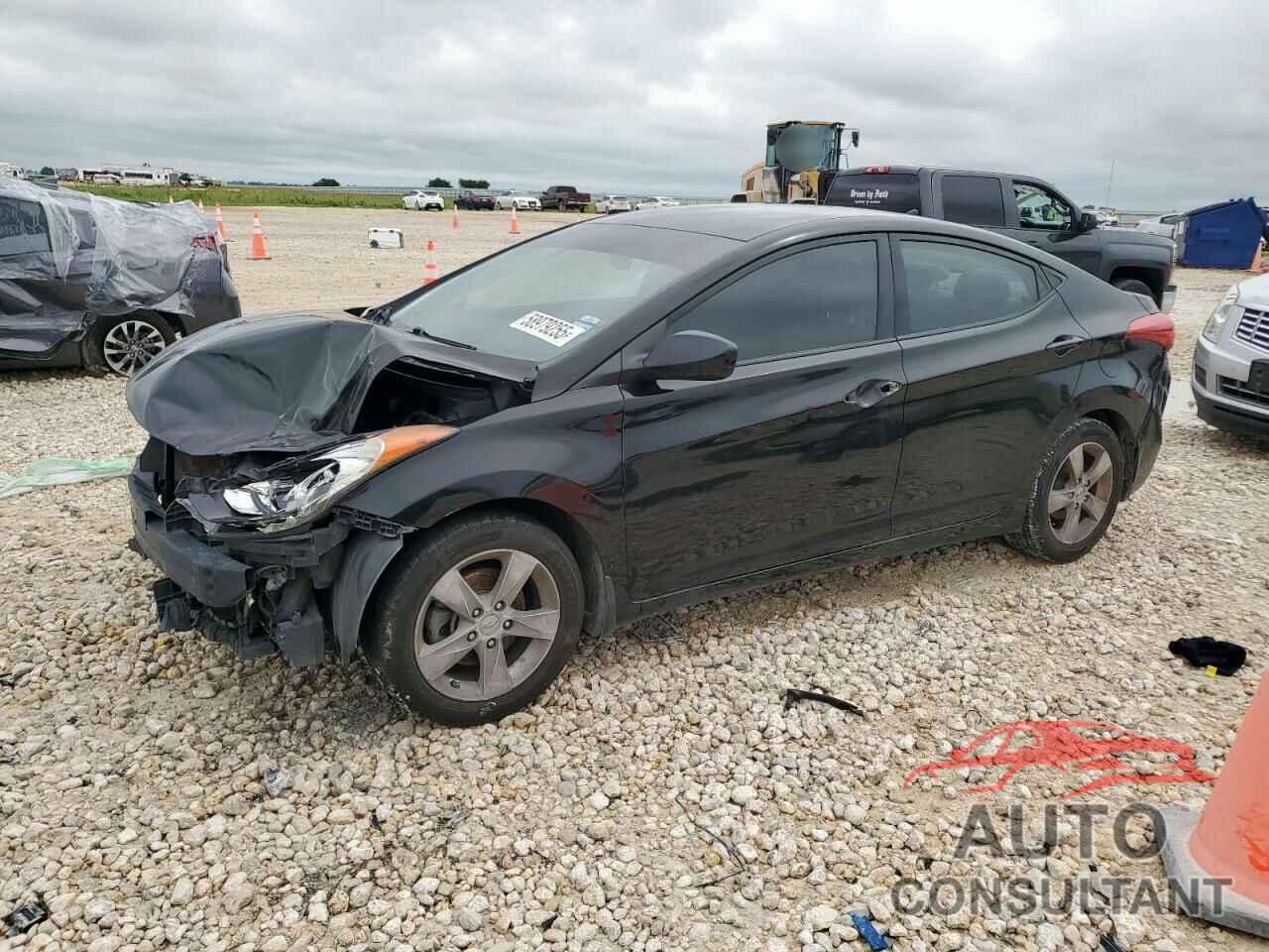 HYUNDAI ELANTRA 2013 - KMHDH4AE9DU962772