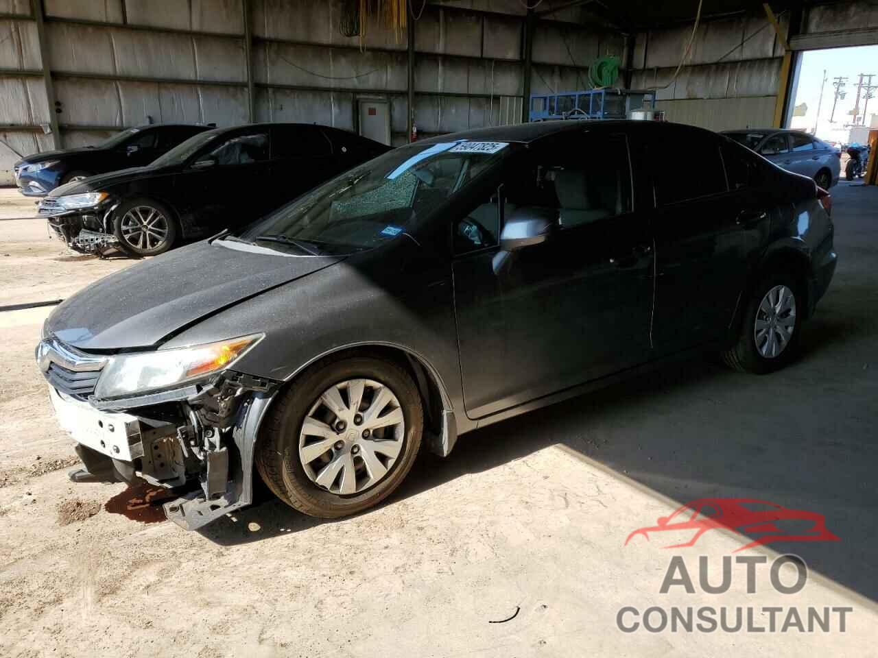 HONDA CIVIC 2012 - 19XFB2F50CE057619