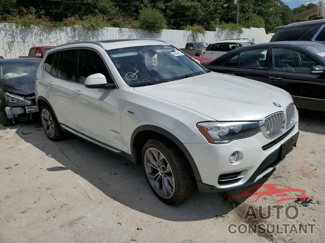 BMW X3 2016 - 5UXWY3C58G0N86709