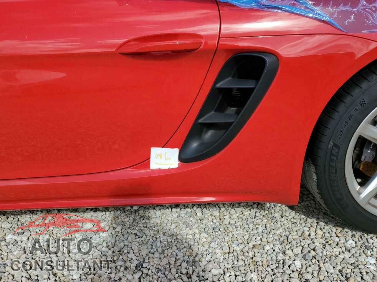 PORSCHE BOXSTER 2017 - WP0CA2A87HS220701