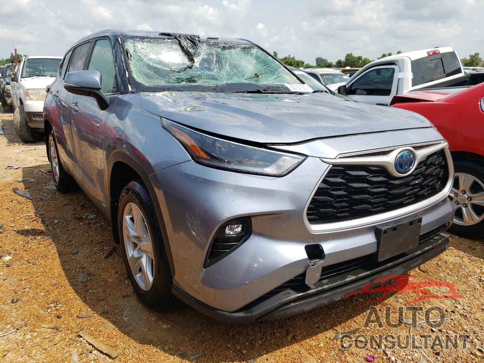 TOYOTA HIGHLANDER 2021 - 5TDBBRCHXMS018534