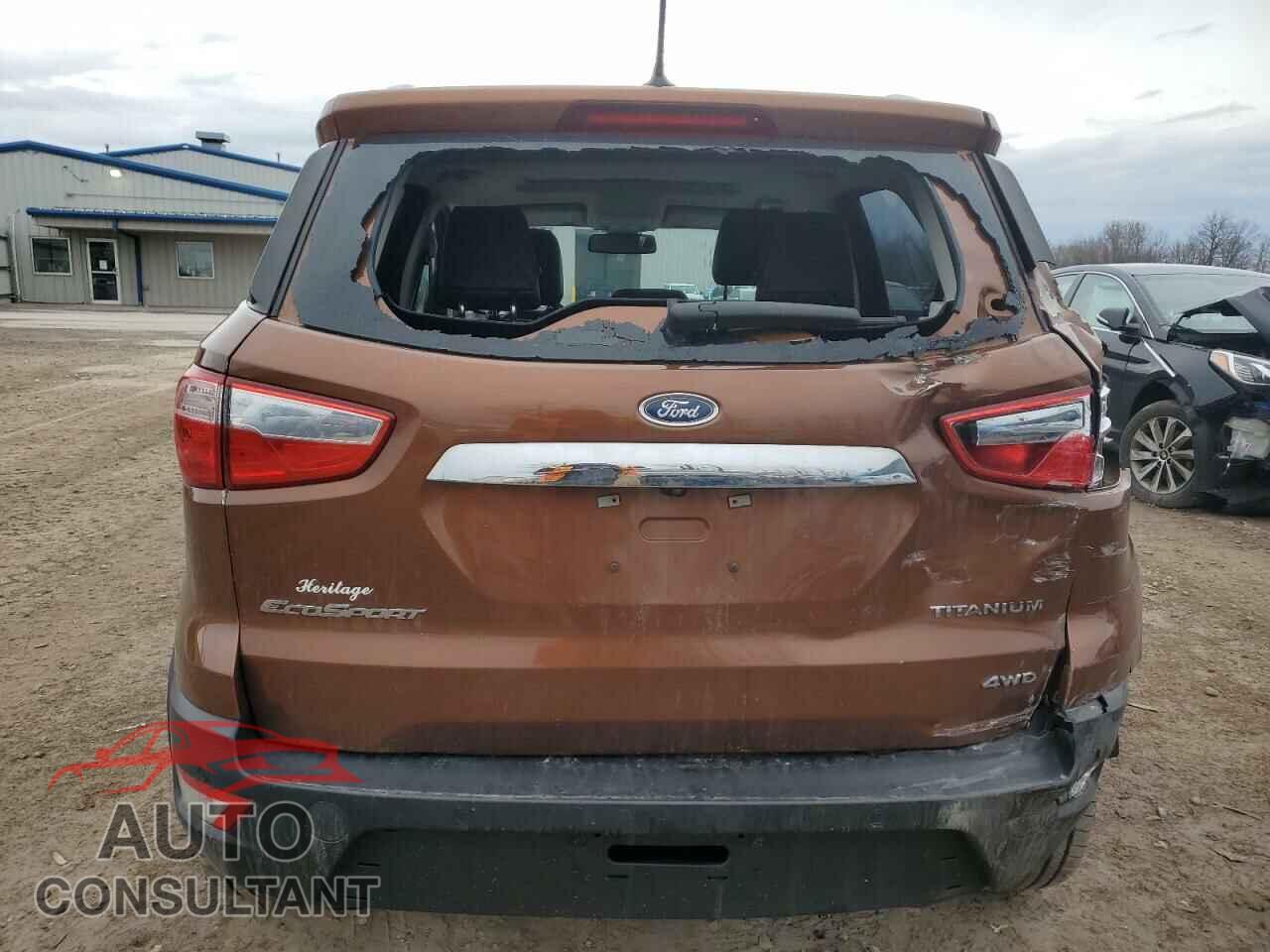 FORD ECOSPORT 2019 - MAJ6S3KL2KC273414