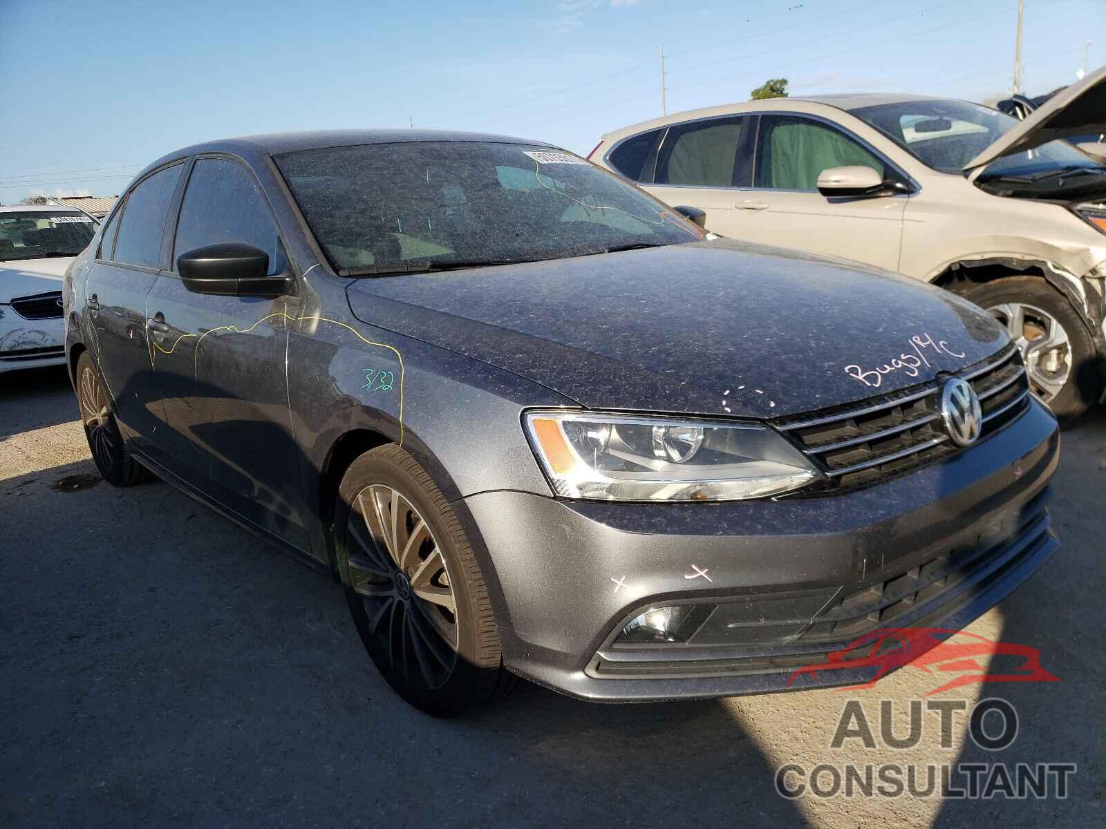 VOLKSWAGEN JETTA 2016 - 3VWD17AJ3GM376212