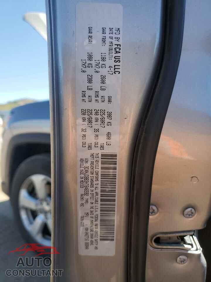 JEEP COMPASS 2017 - 3C4NJDBB3HT646592