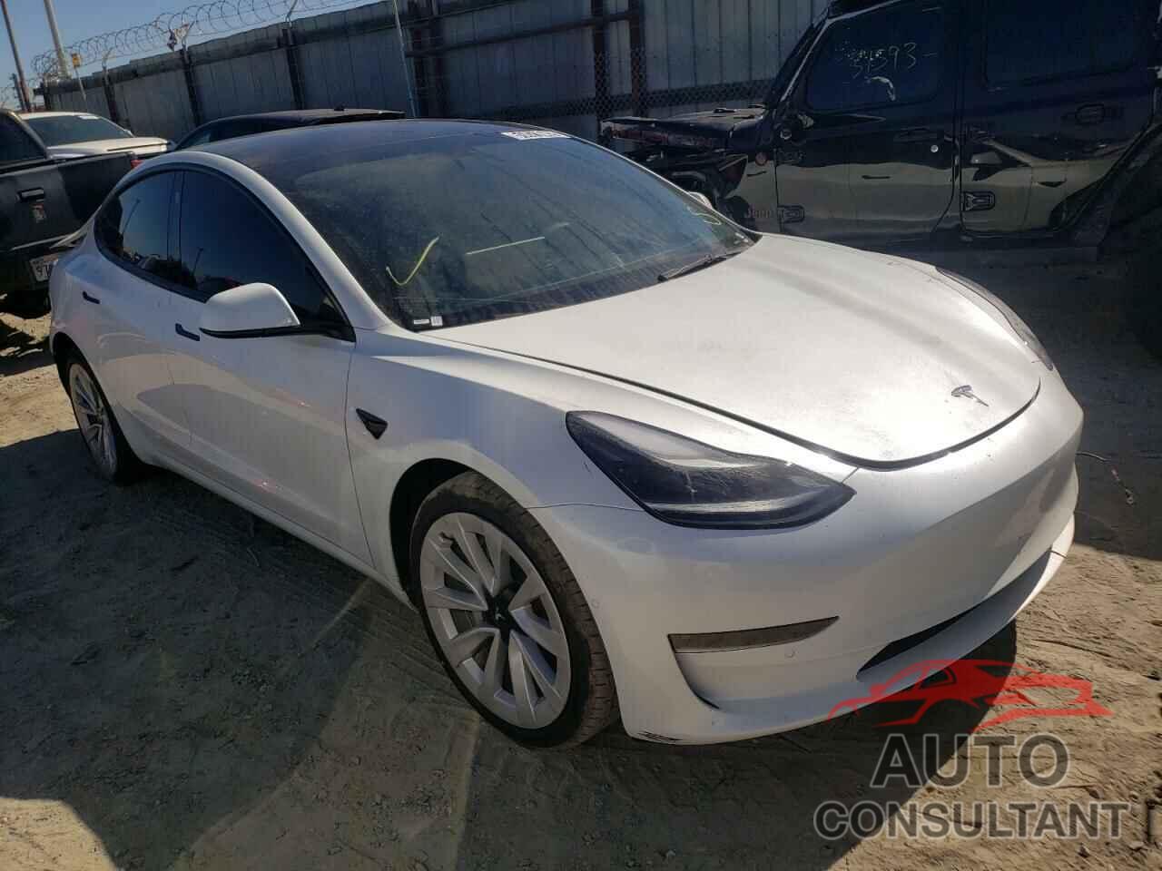 TESLA MODEL 3 2022 - 5YJ3E1EA5NF145341