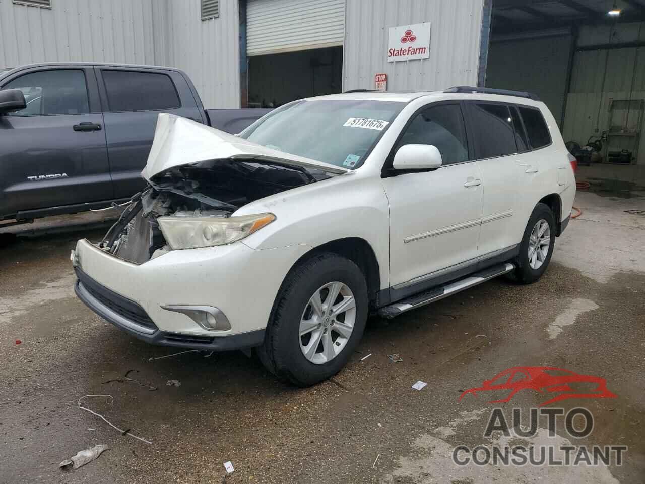 TOYOTA HIGHLANDER 2013 - 5TDZK3EH0DS099682