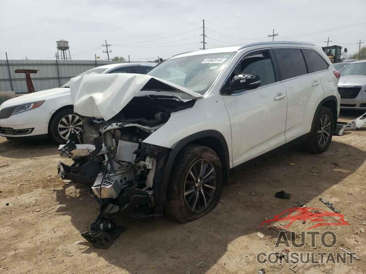 TOYOTA HIGHLANDER 2019 - 5TDJZRFH5KS628096