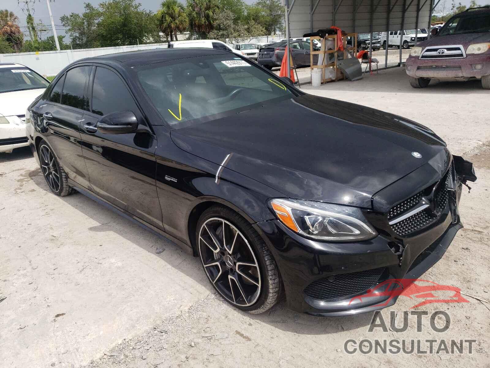 MERCEDES-BENZ C-CLASS 2017 - 55SWF6EB7HU218762