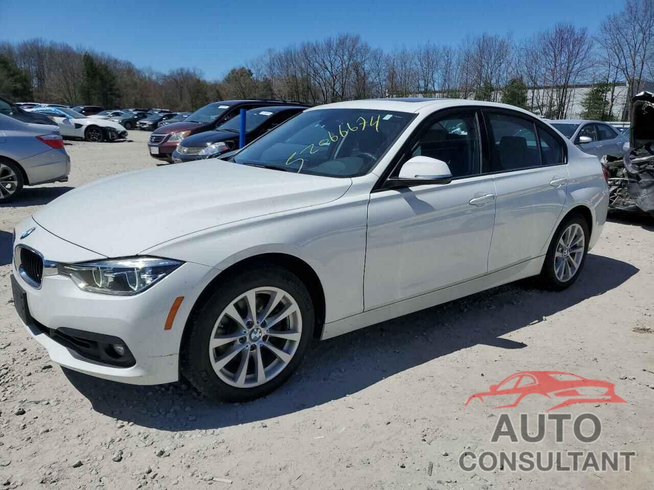 BMW 3 SERIES 2018 - WBA8A3C54JA495322