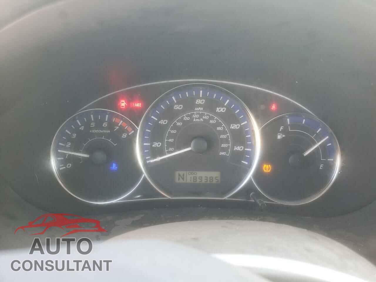 SUBARU FORESTER 2012 - JF2SHBBC7CH407633