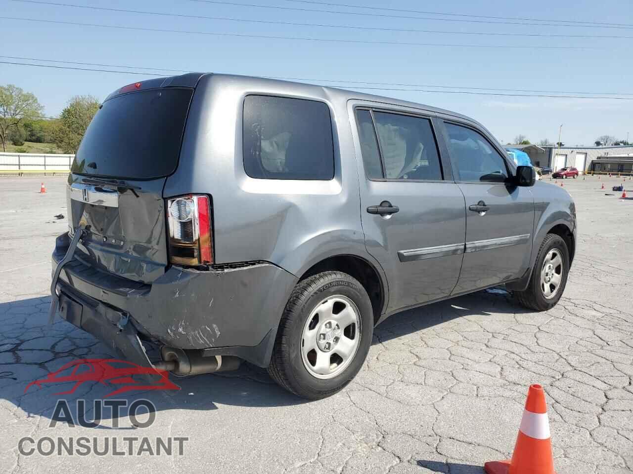 HONDA PILOT 2013 - 5FNYF3H22DB002042