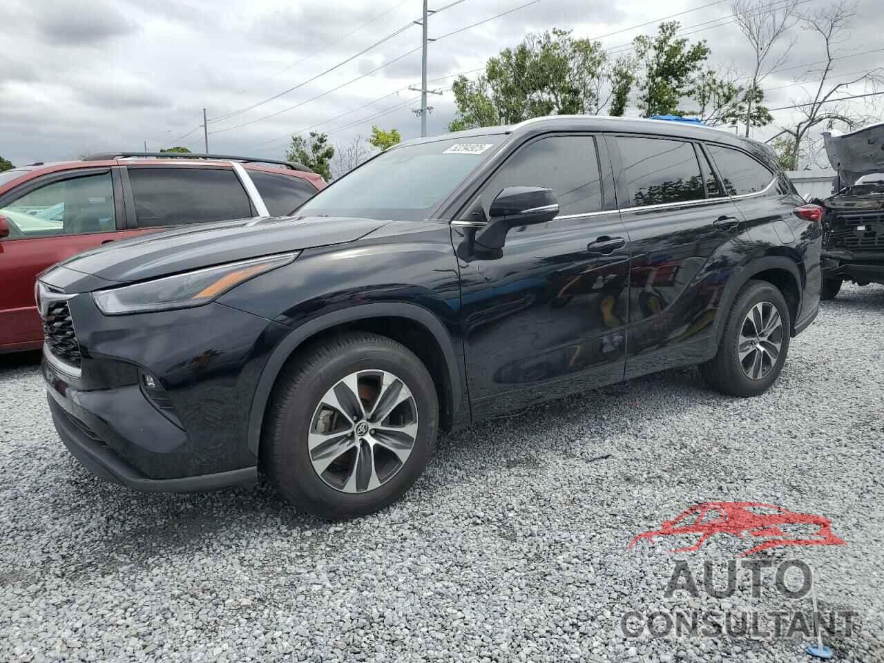 TOYOTA HIGHLANDER 2022 - 5TDGZRAHXNS555782