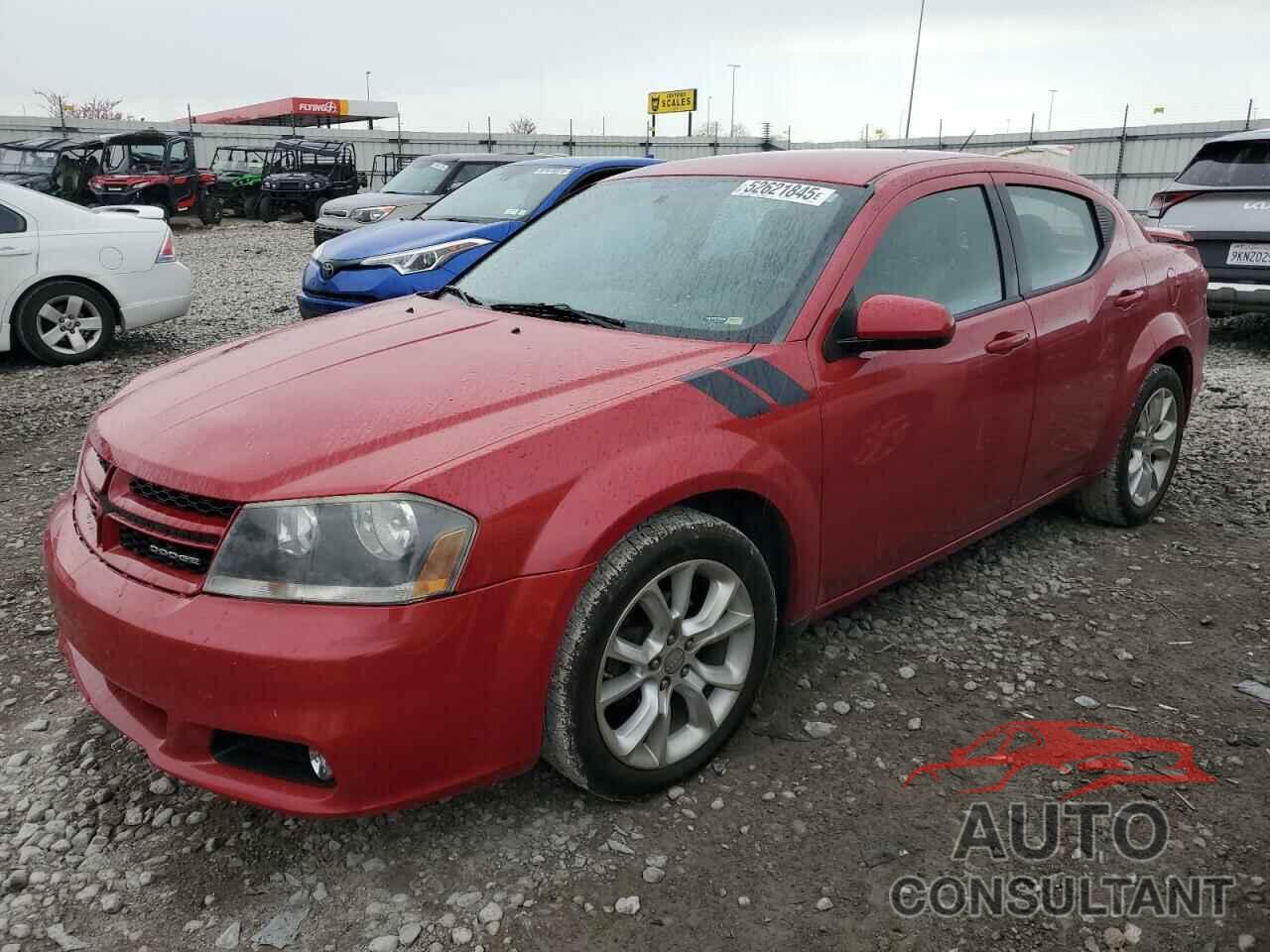 DODGE AVENGER 2012 - 1C3CDZBG2CN123343