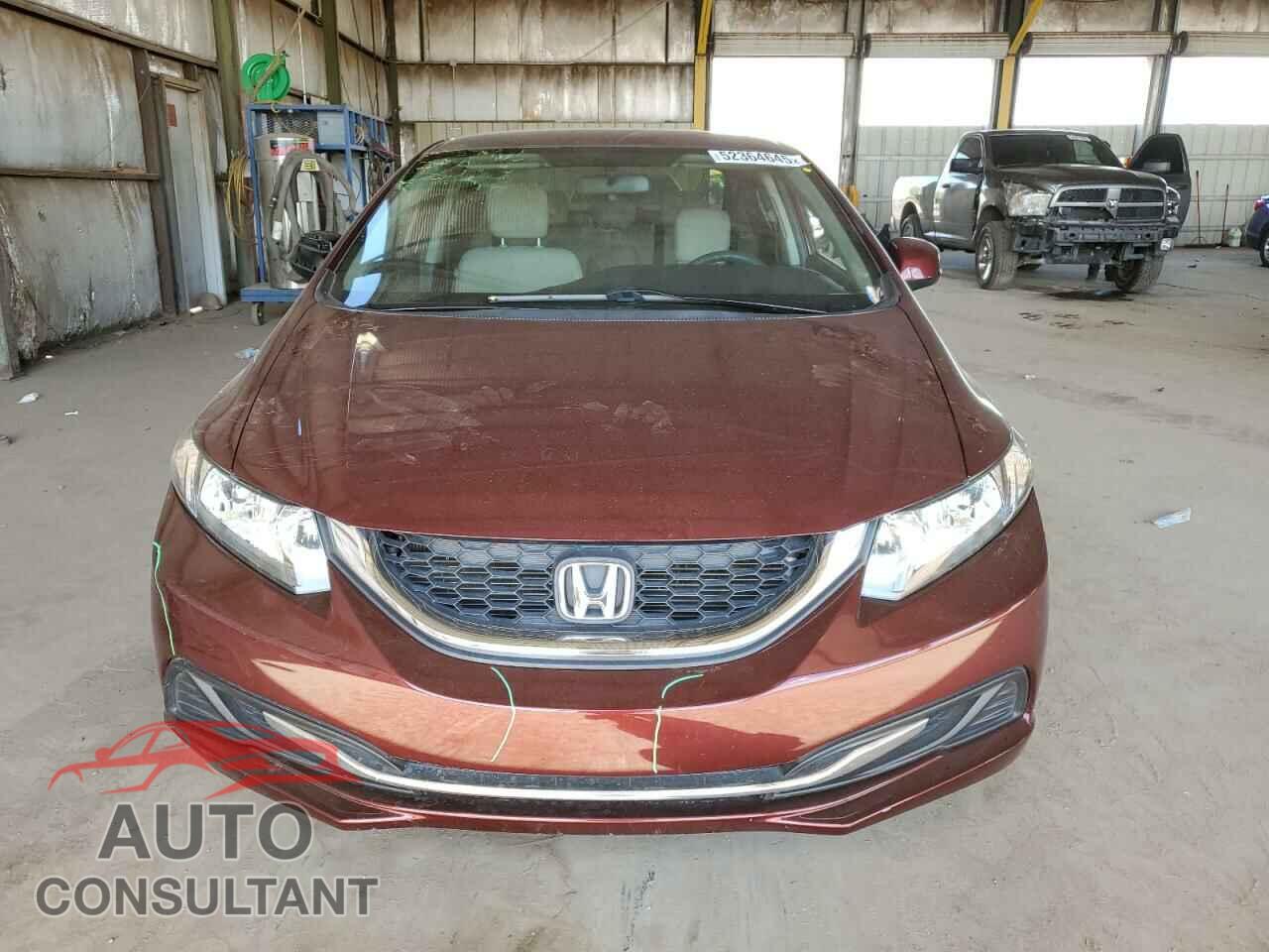 HONDA CIVIC 2013 - 2HGFB2F56DH511816