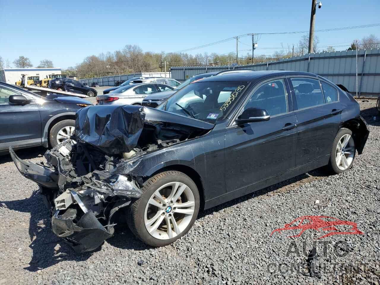 BMW 3 SERIES 2013 - WBA3B5G53DNS01564