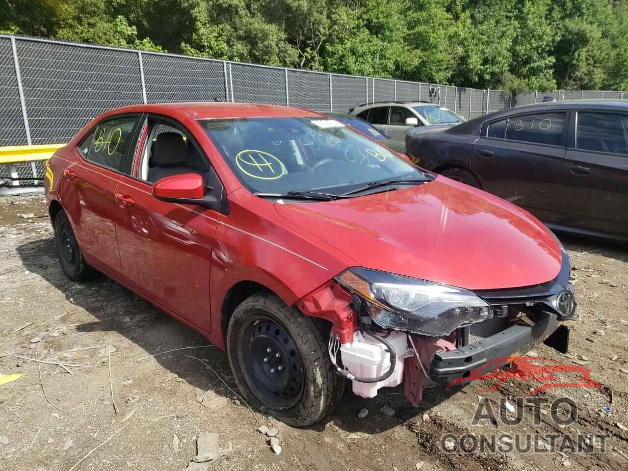 TOYOTA COROLLA 2019 - 5YFBURHE0KP941443