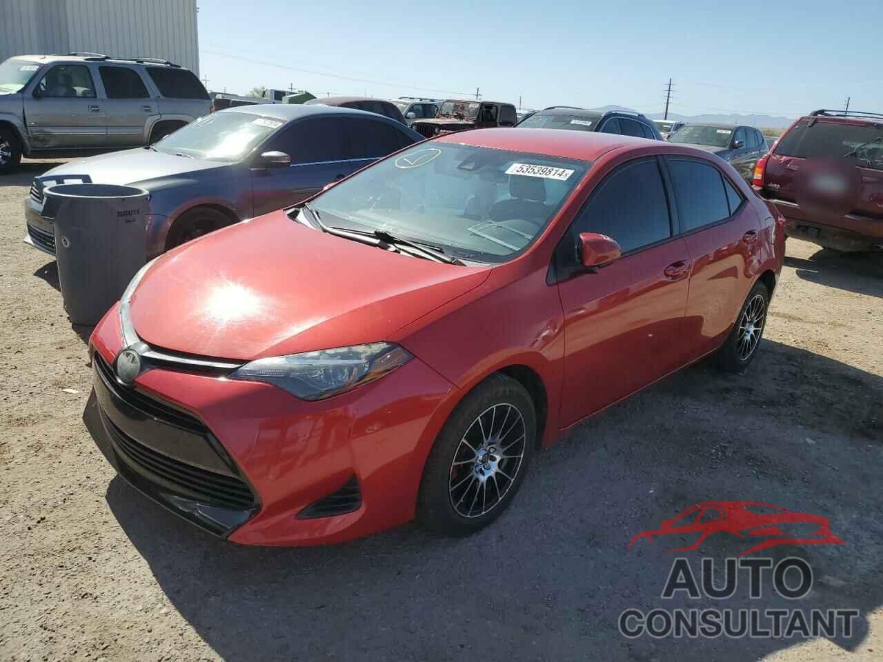 TOYOTA COROLLA 2019 - 5YFBURHE9KP932434