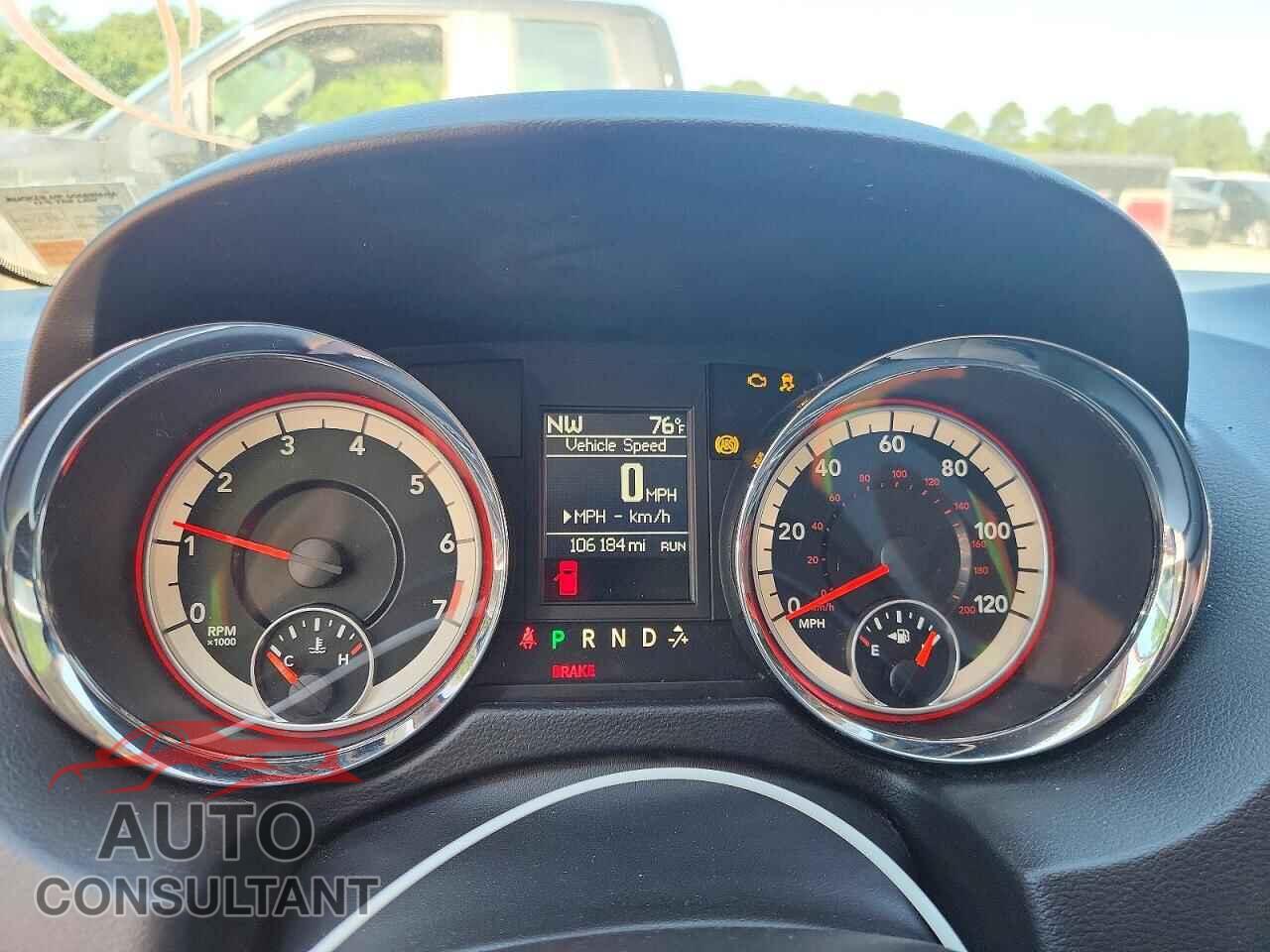 DODGE CARAVAN 2016 - 2C4RDGCG5GR325479