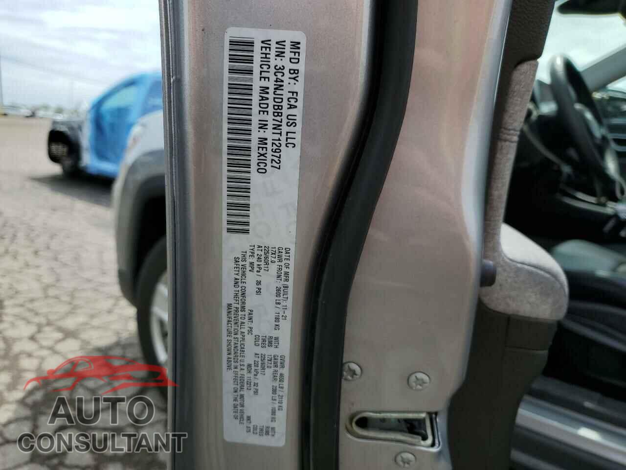 JEEP COMPASS 2022 - 3C4NJDBB7NT129727