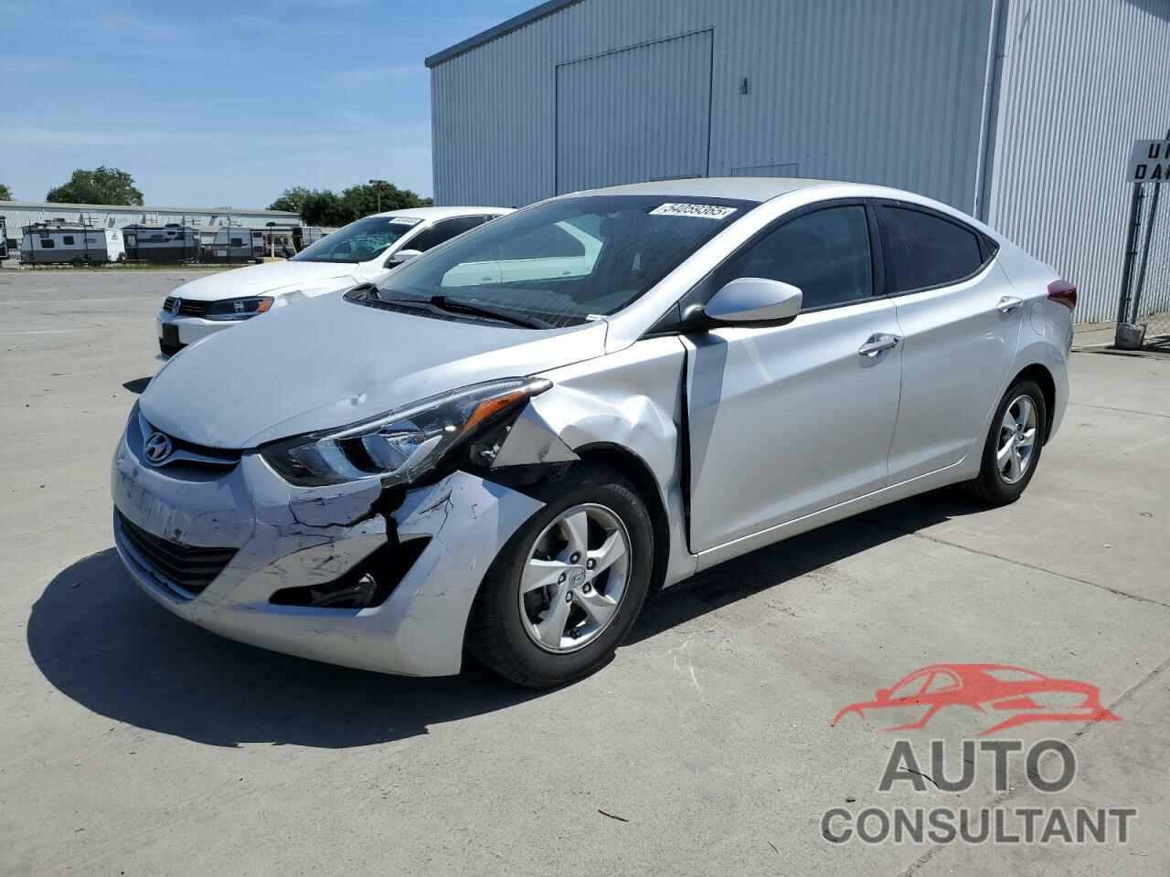 HYUNDAI ELANTRA 2014 - KMHDH4AEXEU181518